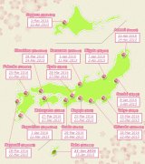 Cherry Blossom Forecast